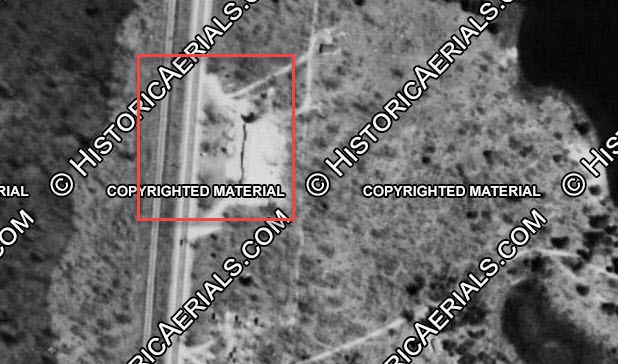 Alpine Country Inn (Northland Motel) - 1954 Aerial (newer photo)